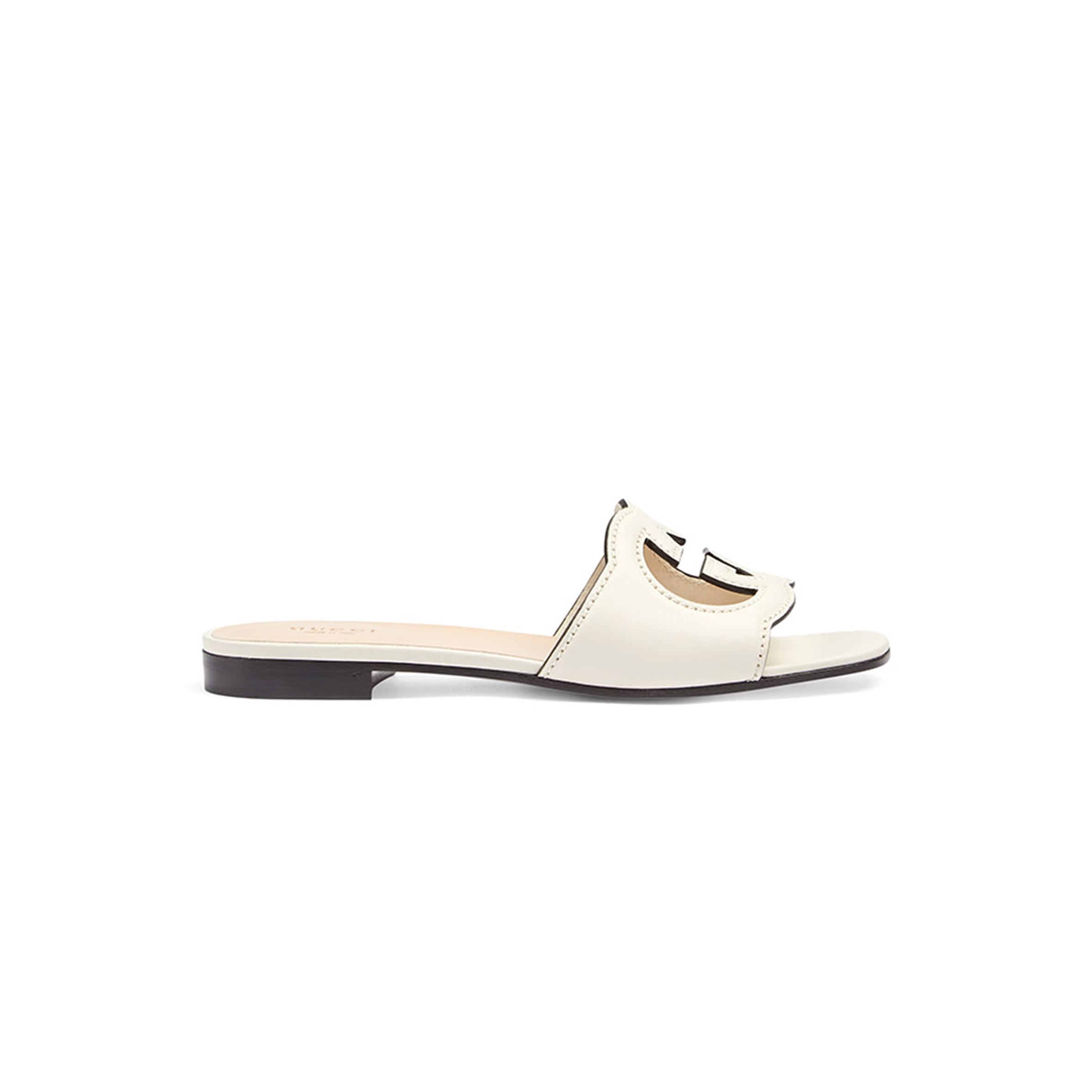 GUCCI WOMEN'S SLIDE SANDAL WITH INTERLOCKING G 694451